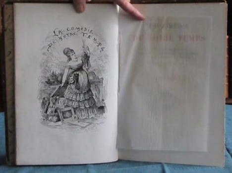 La Comédie de notre Temps - Édition originale.. BERTALL (Charles Albert d'Arnoux)