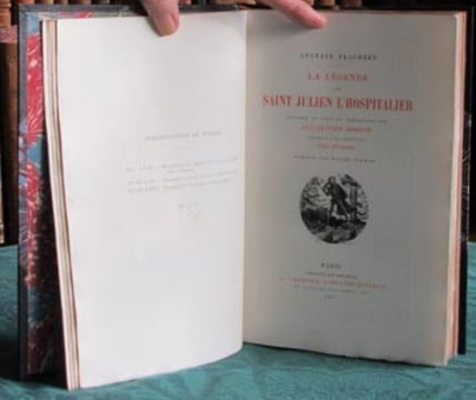 La Légende de Saint Julien l'Hospitalier.. FLAUBERT Gustave