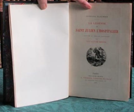 La Légende de Saint Julien l'Hospitalier.. FLAUBERT Gustave