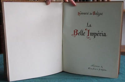 La Belle Impéria. Conte Imagé, Gravé et Enluminé par Albet Robida.