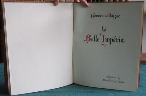 La Belle Impéria. Conte Imagé, Gravé et Enluminé par Albet Robida.. BALZAC Honoré de