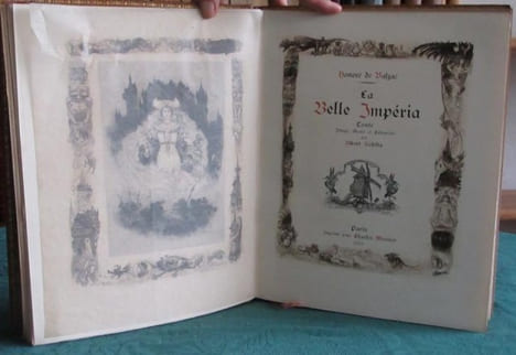 La Belle Impéria. Conte Imagé, Gravé et Enluminé par Albet Robida.. BALZAC Honoré de