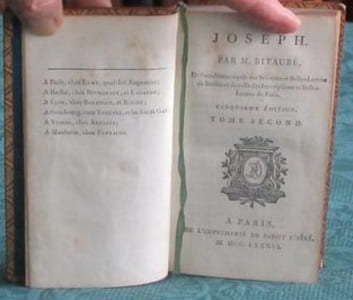 Joseph. 2 volumes.