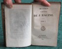 Oeuvres Complètes de Racine.  5 volumes. RACINE Jean