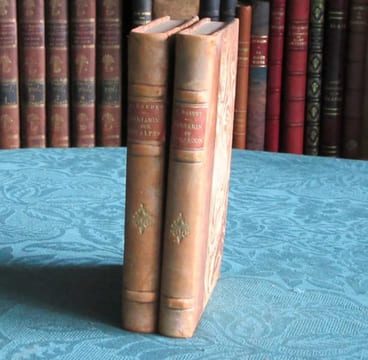 Tartarin sur les Alpes - Aventures prodigieuses de Tartarin de Tarascon. 2 volumes.. DAUDET Alphonse