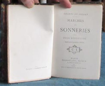 Chants, Refrains, Marches et sonneries, du Soldat, du Militaire, du Paysan. 5 volumes. DEROULEDE Paul