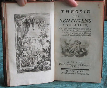 Théorie des Sentimens agréables où....