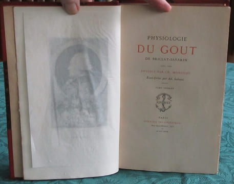 Physiologie du Goût. 2 volumes.. BRILLAT-SAVARIN Jean-Anthelme