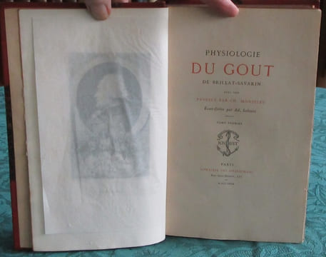 Physiologie du Goût. 2 volumes.. BRILLAT-SAVARIN Jean-Anthelme