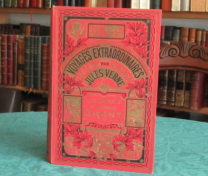 Les Enfants du Capitaine Grant - Voyage autour du monde. (1 éléphant Hachette). VERNE Jules
