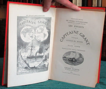 Les Enfants du Capitaine Grant - Voyage autour du monde. (1 éléphant Hachette)
