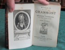 Mémoires du comte de Grammont.. HAMILTON Antoine