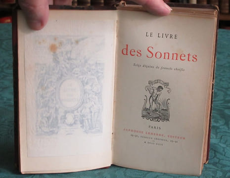 Le livre des Sonnets - seize dizains de sonnets choisis - 1 volume.. ASSELINEAU Charles