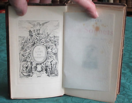 Le livre des Sonnets - seize dizains de sonnets choisis - 1 volume.. ASSELINEAU Charles