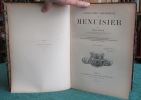 L'Enseignement Professionnel du Menuisier. 4 volumes dont 2 volumes de texte et 2 volumes d'Atlas - Édition originale.. JAMIN Léon