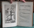 Théâtre de Pierre Corneille avec des commentaires et autres morceaux intéressans. 12 volumes.. CORNEILLE Pierre