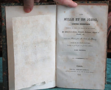Les mille et un jours. Contes orientaux - 5 volumes.. ANONYME