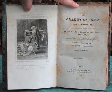 Les mille et un jours. Contes orientaux - 5 volumes.. ANONYME