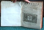 Arrests du Parlement de Bretagne. 2 volumes.. FRAIN Sébastien - HEVIN Pierre