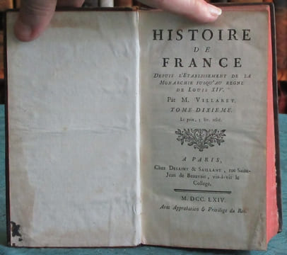 Histoire de France depuis l'Établissement de la Monarchie jusqu'au Règne de Louis XIV - T10. VILLARET