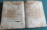 Manuscrit de langue inconnue proche du Perse.. ANONYME