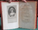 Oeuvres inédites de Mme la baronne de Stael, publiées par son fils. 3 volumes - Édition originale.. STAEL (Madame de)