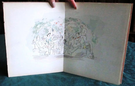 (Trois) 3 petites filles dans la rue - Édition originale.. WARNOD André