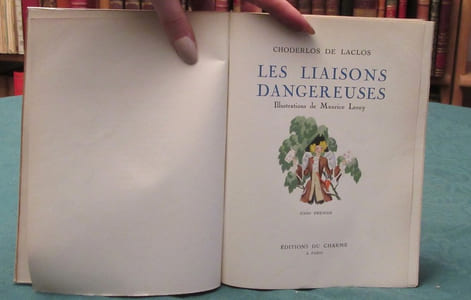 Les liaisons dangereuses. 2 volumes.