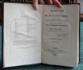 Manuscrit de Mil Huit Cent Treize, contenant le précis des évènements de cette année - 3 volumes. FAIN Baron