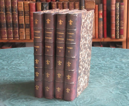 Chants et chansons - poésie et musique de Pierre Dupont - 4 volumes.. DUPONT Pierre