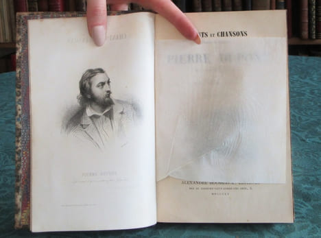 Chants et chansons - poésie et musique de Pierre Dupont - 4 volumes.. DUPONT Pierre