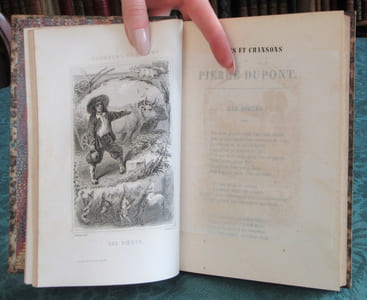 Chants et chansons - poésie et musique de Pierre Dupont - 4 volumes.
