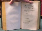 Du congrès de Vienne - 2 tomes en 1 volume.. DUFOUR DE PRADT Dominique