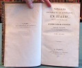 Voyages historiques et littéraires en Italie, pendant les années 1826, 1827 et 1828 ou l'indicateur Italien - 2 volumes - Édition originale.. VALERY ...