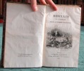 Les rebelles sous Charles V par le vicomte d'Arlincourt - 3 volumes - Édition originale.. ARLINCOURT Charles Victor Prevost Vicomte d'