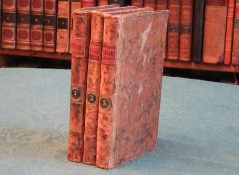 Voyages d'Italie ou recueil de notes sur les ouvrages de peinture et de sculpture, qu'on voit dans les principales villes d'Italie - 3 volumes.. ...