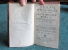 Essai Philosophique concernant l'Entendement Humain - 4 volumes.. COSTE Pierre