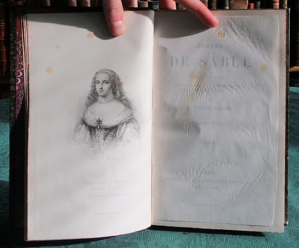 Madame de Sablé, nouvelles études sur la société et les femmes illustres du XVIIè siècle. COUSIN Victor
