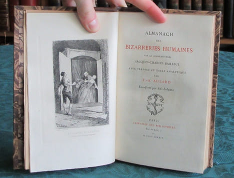 Almanach des Bizarreries humaines.. BAILLEUL Jacques-Charles