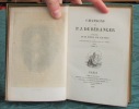 Chansons de P. J. de Béranger. 5 tomes en 4 volumes.. BERANGER Pierre-Jean de