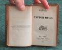 Poésies de V. Hugo - Les orientales suivi de onze pièces nouvelles - 2 volumes.. HUGO Victor