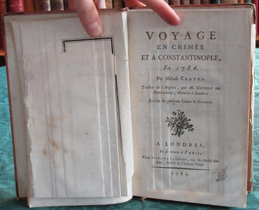 Voyage en Crimée et à Constantinople en 1786 - Édition originale.