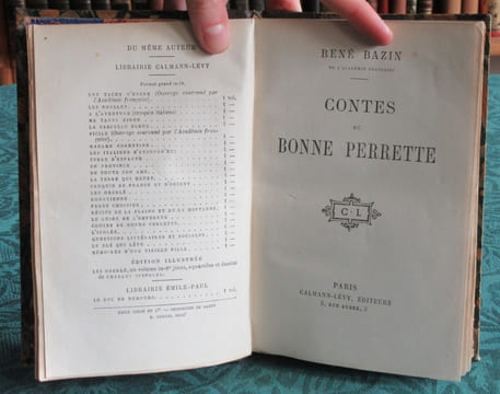 Contes de Bonne Perrette.. BAZIN René