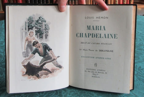 Maria Chapdelaine. Récit du Canada français.. HEMON Louis