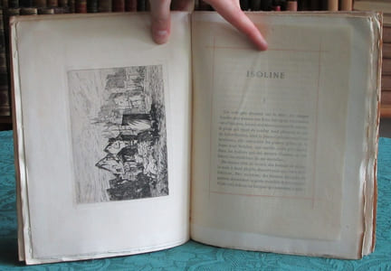 Isoline - Avec douze eaux-fortes - Édition originale.