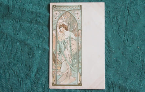 Mucha - Carte postale ancienne C64 - sixième série.. MUCHA Alfons