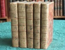 Oeuvres complettes (complètes) de l'Abbé de Voisenon - 5 volumes - Édition originale.. VOISENON Abbé de