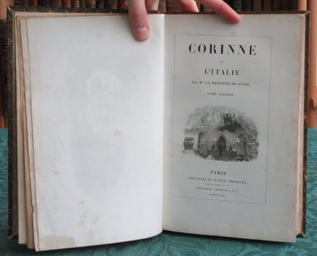 Corinne ou l'Italie. 2 volumes.. STAEL (Madame de)
