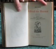 Oeuvres de Alfred de Musset - Poésies - 2 volumes.. MUSSET Alfred de