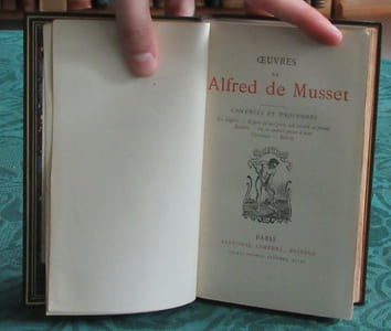 Oeuvres de Alfred de Musset - Comédies et proverbes - 2 volumes.